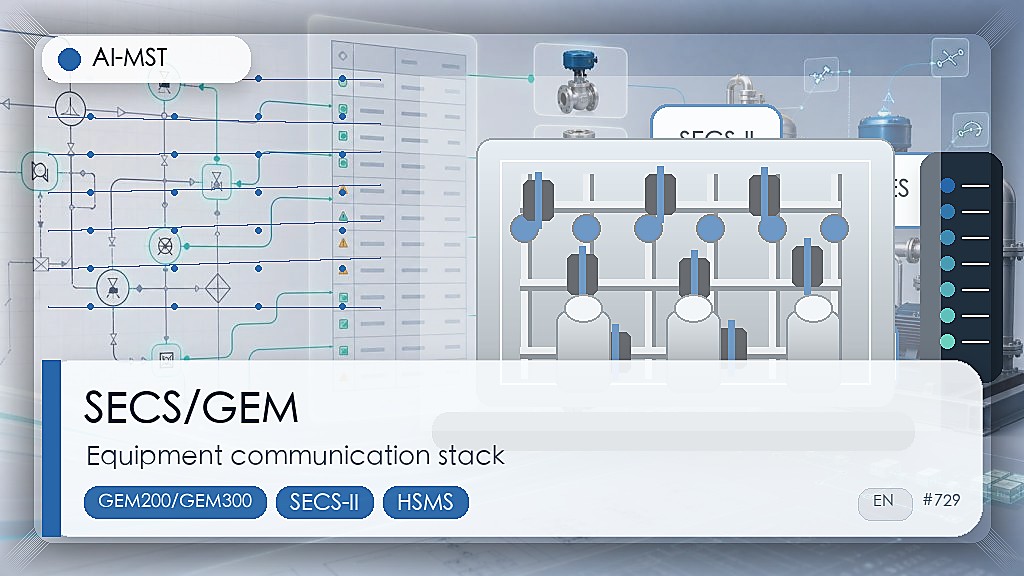 SEMI Standards Guide: Understanding E4, E5, E30, E37, and E40 Equipment Communication Protocols 真实工程场景主题配图