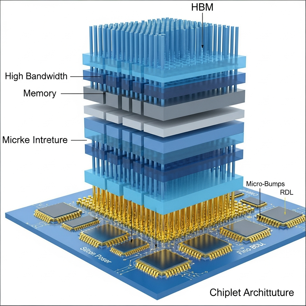 先进封装技术详解：Chiplet、CoWoS与HBM背后的设备挑战