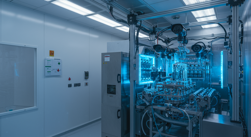 CVD机台腔体AI视觉检测系统