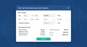 MST Commissioning Cpk Calculator: Free Tool for Process Capability Analysis