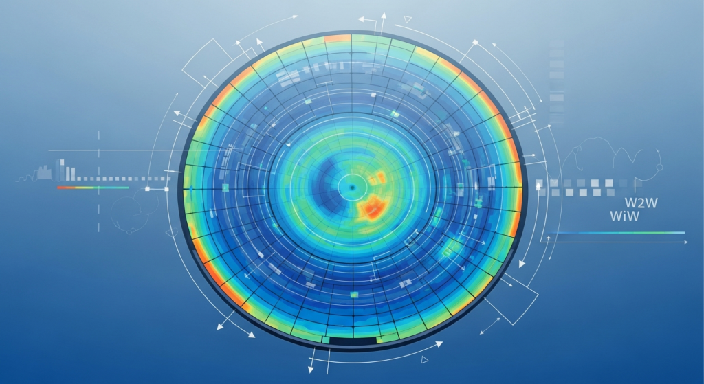 Wafer Uniformity: W2W and WiW Optimization with Machine Learning