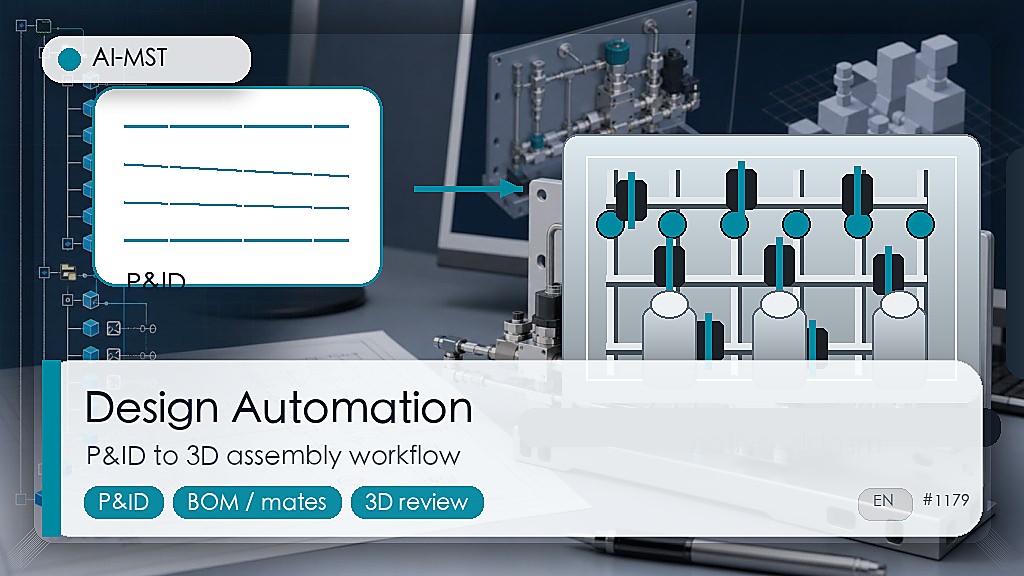 P&ID to SolidWorks Assembly: How AI Cuts Semiconductor Equipment Design from 4 Weeks to 1 真实工程场景主题配图