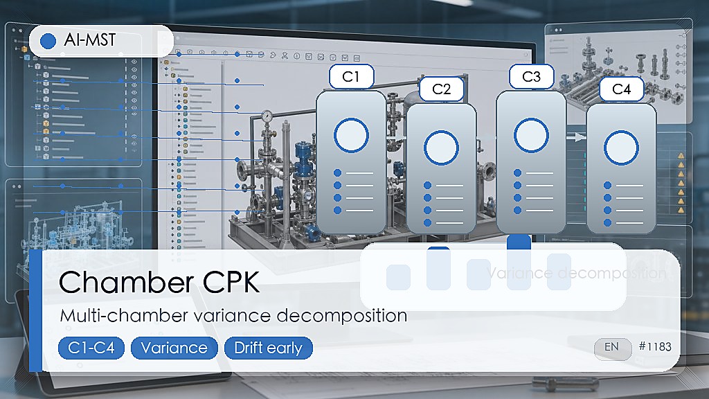 Computing Cpk for Multi-Chamber Tools: Three Correct Approaches and Variance Decomposition in Practice 真实工程场景主题配图