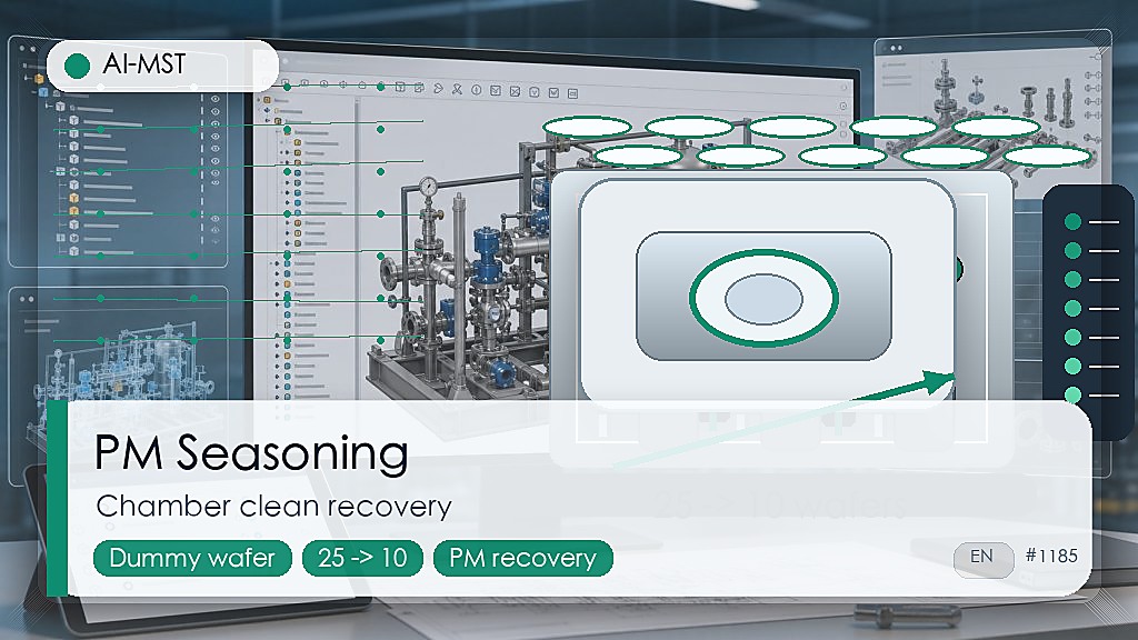 Post-PM Chamber Seasoning: How AI Cuts Dummy Wafers from 25 to 10 真实工程场景主题配图